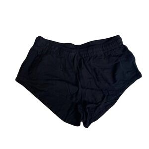 RVCA‎ Black Drawstring Elastic Waist Lounge Shorts Womens XS